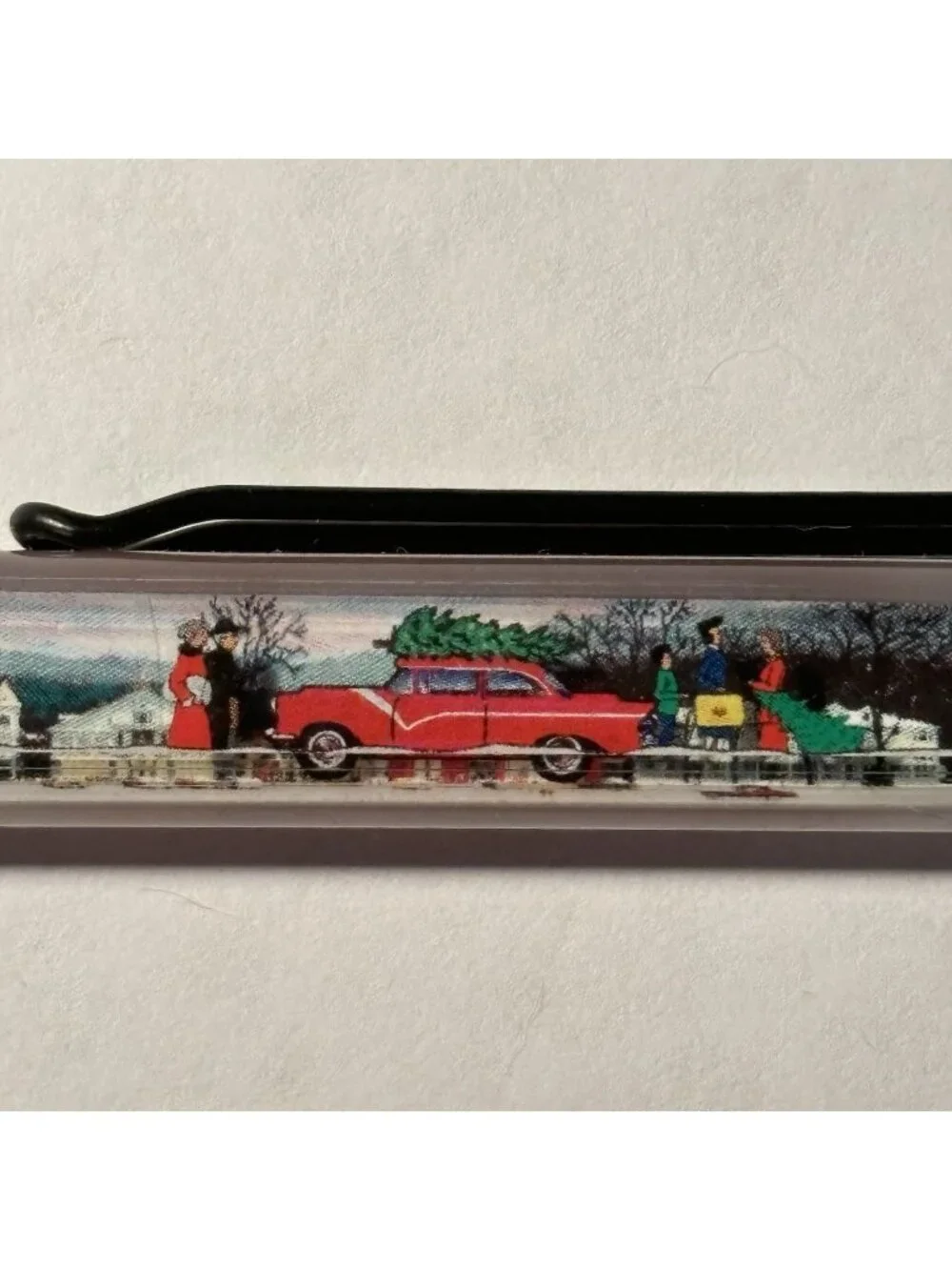 The Norman Rockwell Museum Floaty Pen Christmas at Stockbridge Souvenir Novelty